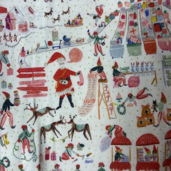 LAKE Kids Mr Boddingtons North Pole Pajamas Size 7 - Picture 3 of 4